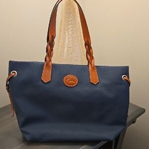 Dooney & Bourke Navy Blue Tote Bag